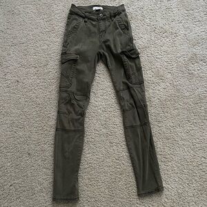 Green cargo pants